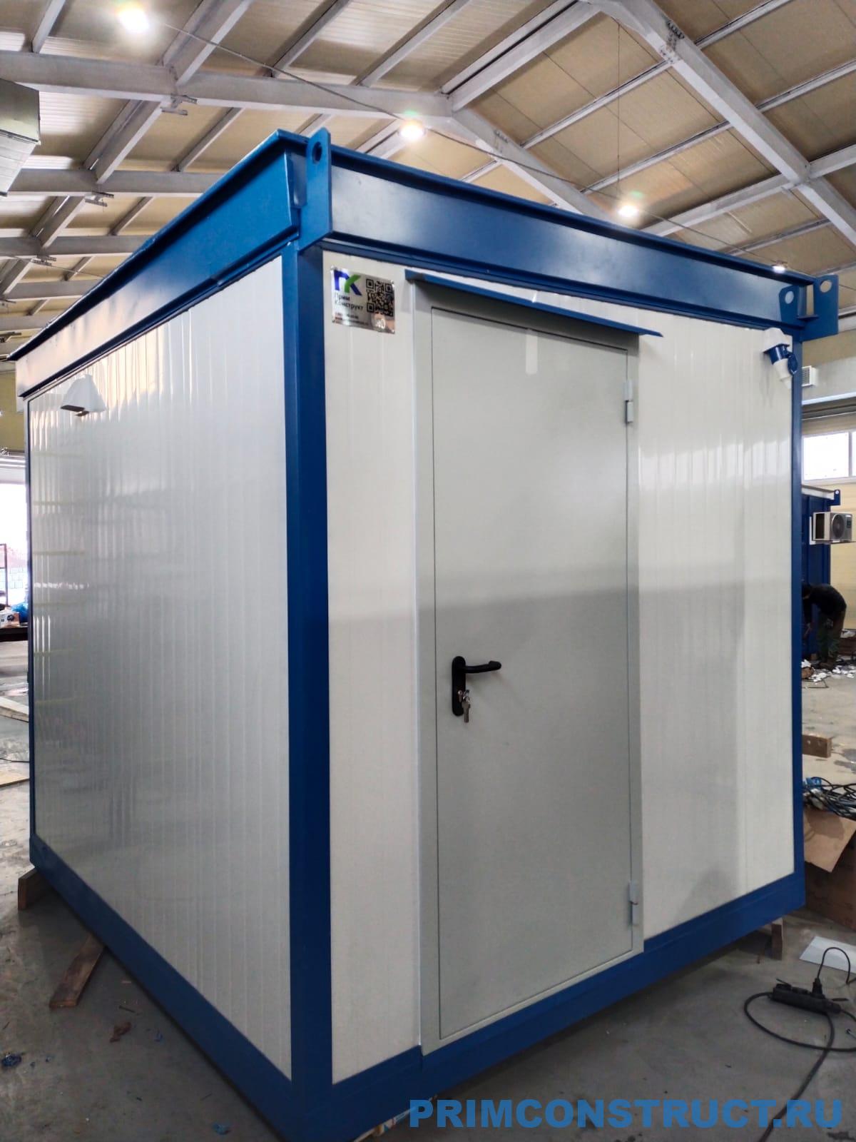 Пост охраны/ КПП (2,44х2,44) каркасный из профлиста — изображение 8