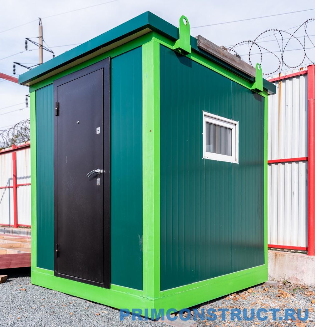 Пост охраны/ КПП (2,44х2,44) каркасный из профлиста — изображение 10