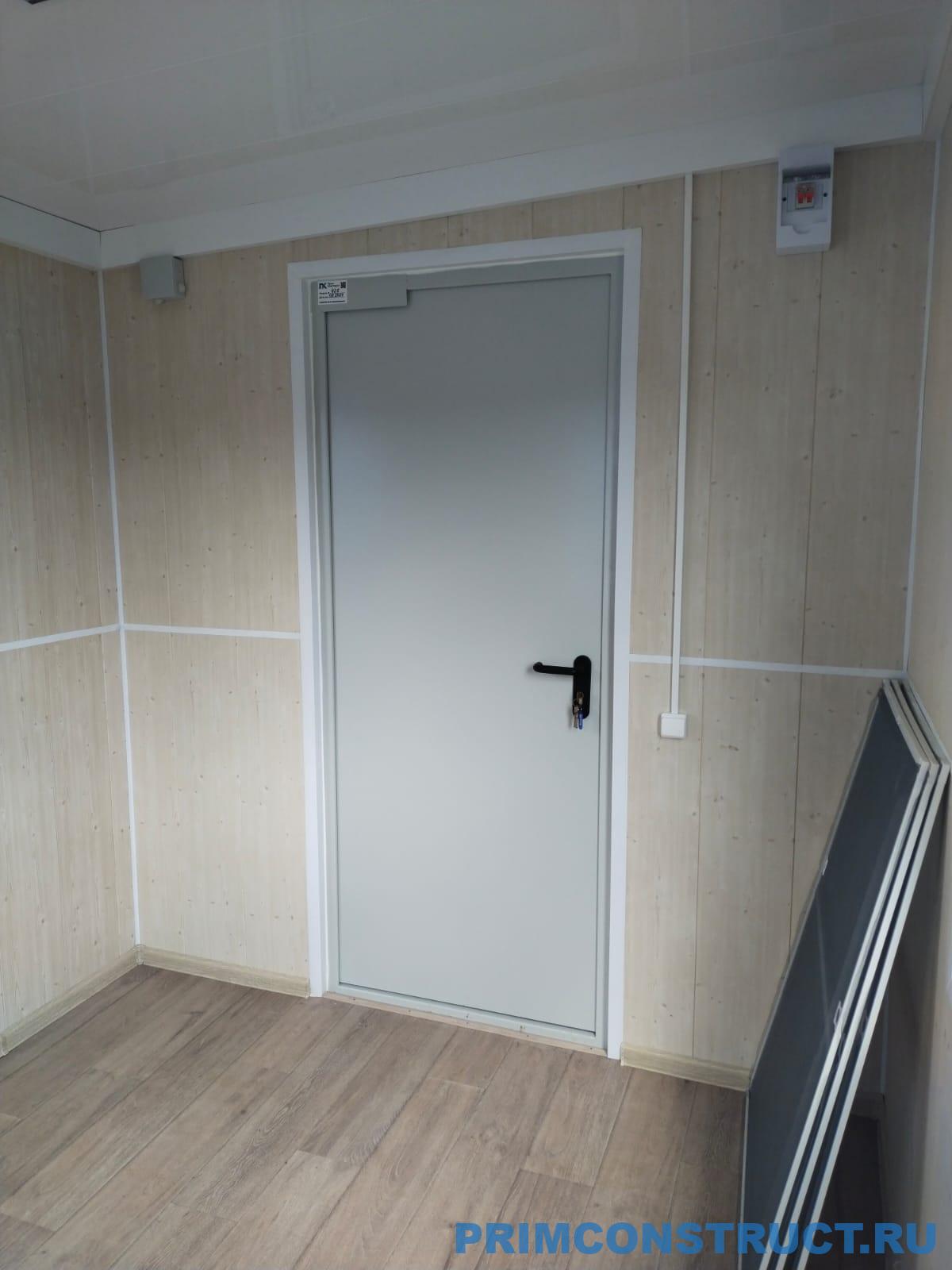 Пост охраны/ КПП (2,44х2,44) каркасный из профлиста — изображение 9