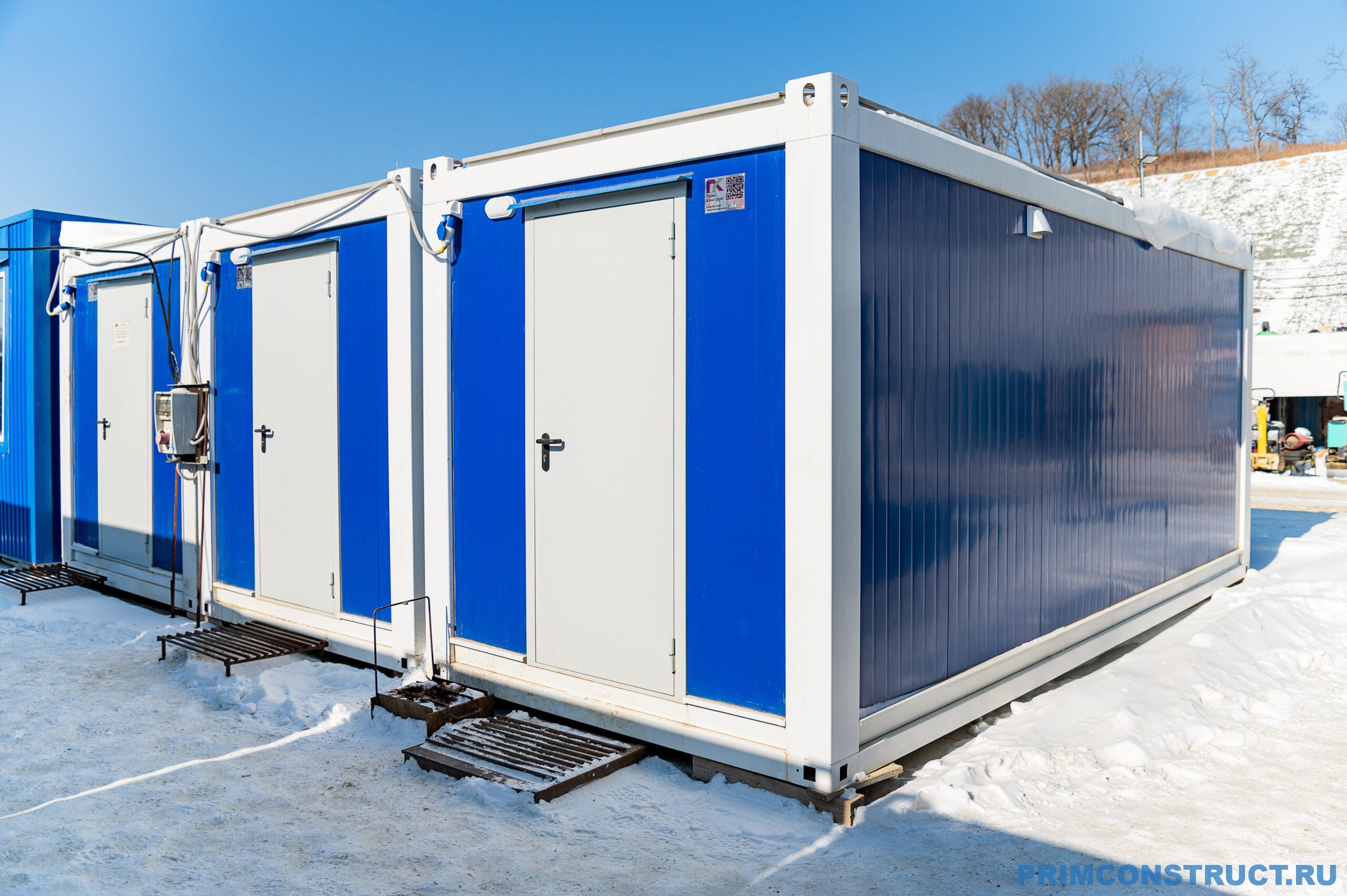 Модуль сборно-разборный (синий) (6х2,4х2,6) - Транспак — изображение 3