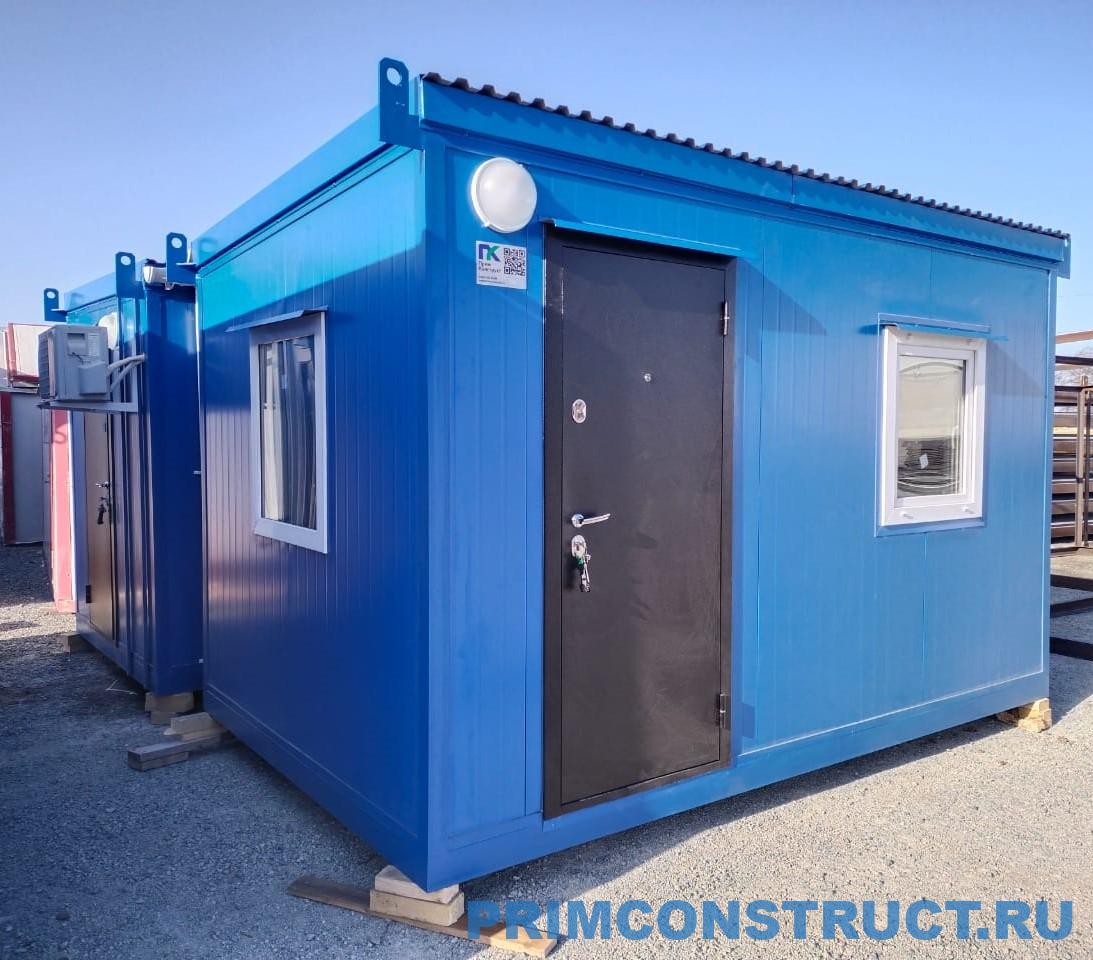 Пост охраны/ КПП (2,44х2,44) каркасный из профлиста