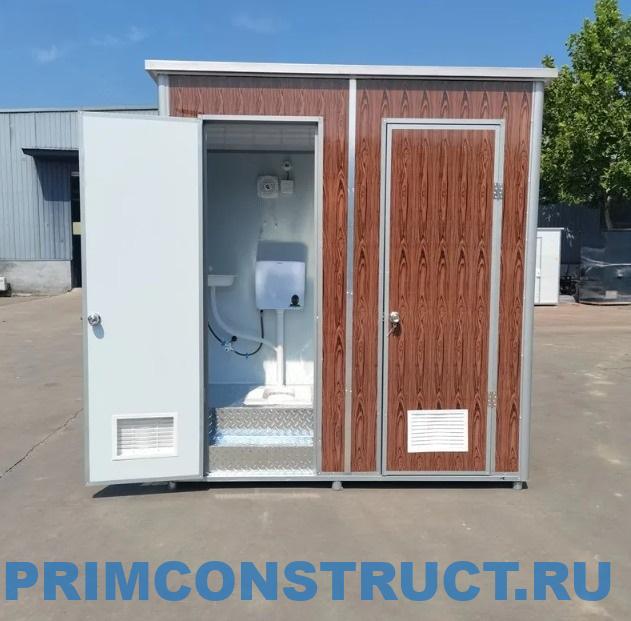 Модульный туалет с унитазом (2 кабинки), 50мм (ШанФэн, Китай) — изображение 6