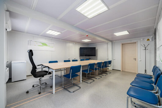 Штаб-гостиница для ИТР из сборно-разборных модулей Транспак