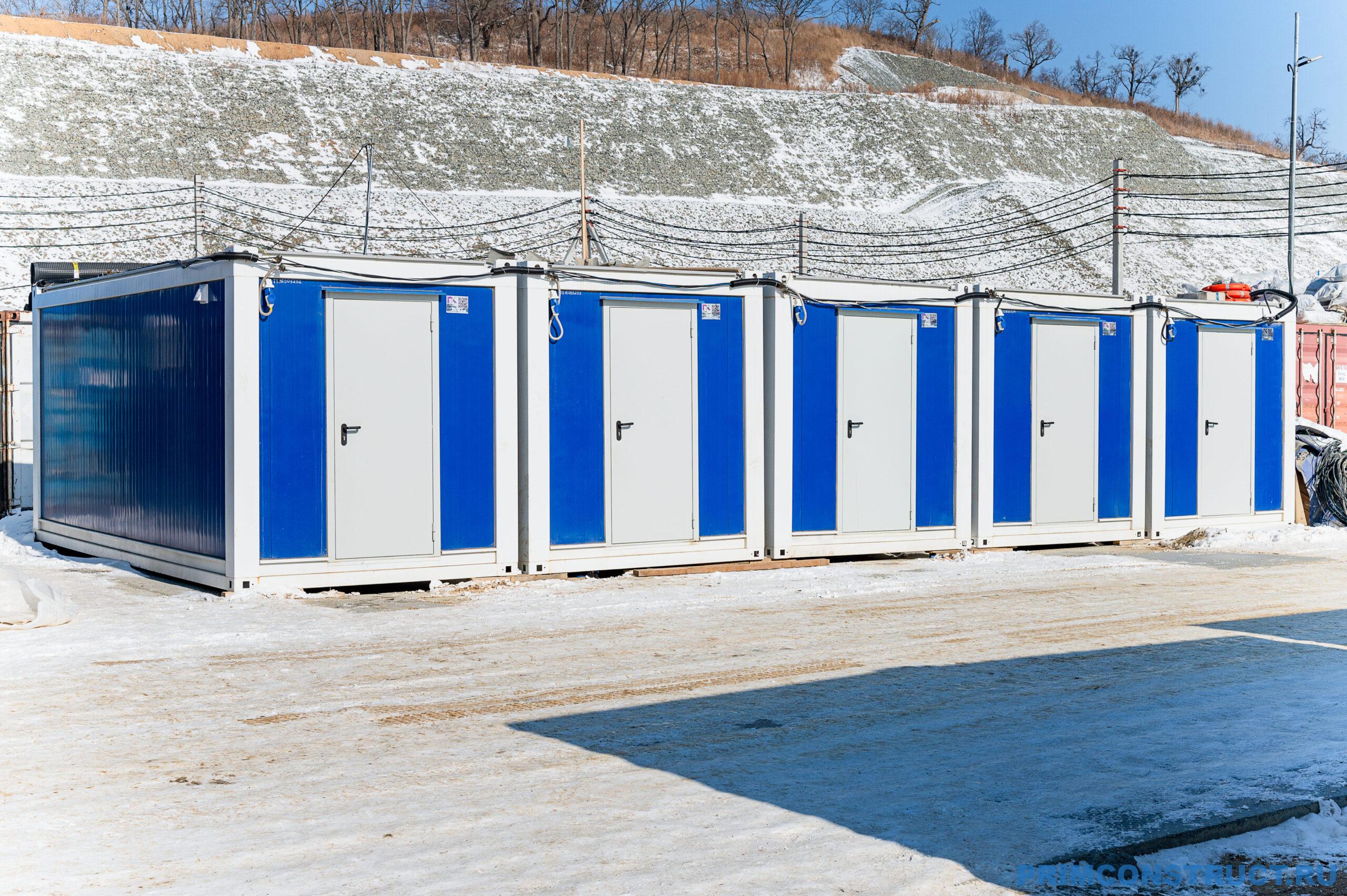 Модуль сборно-разборный (синий) (6х2,4х2,6) - Транспак