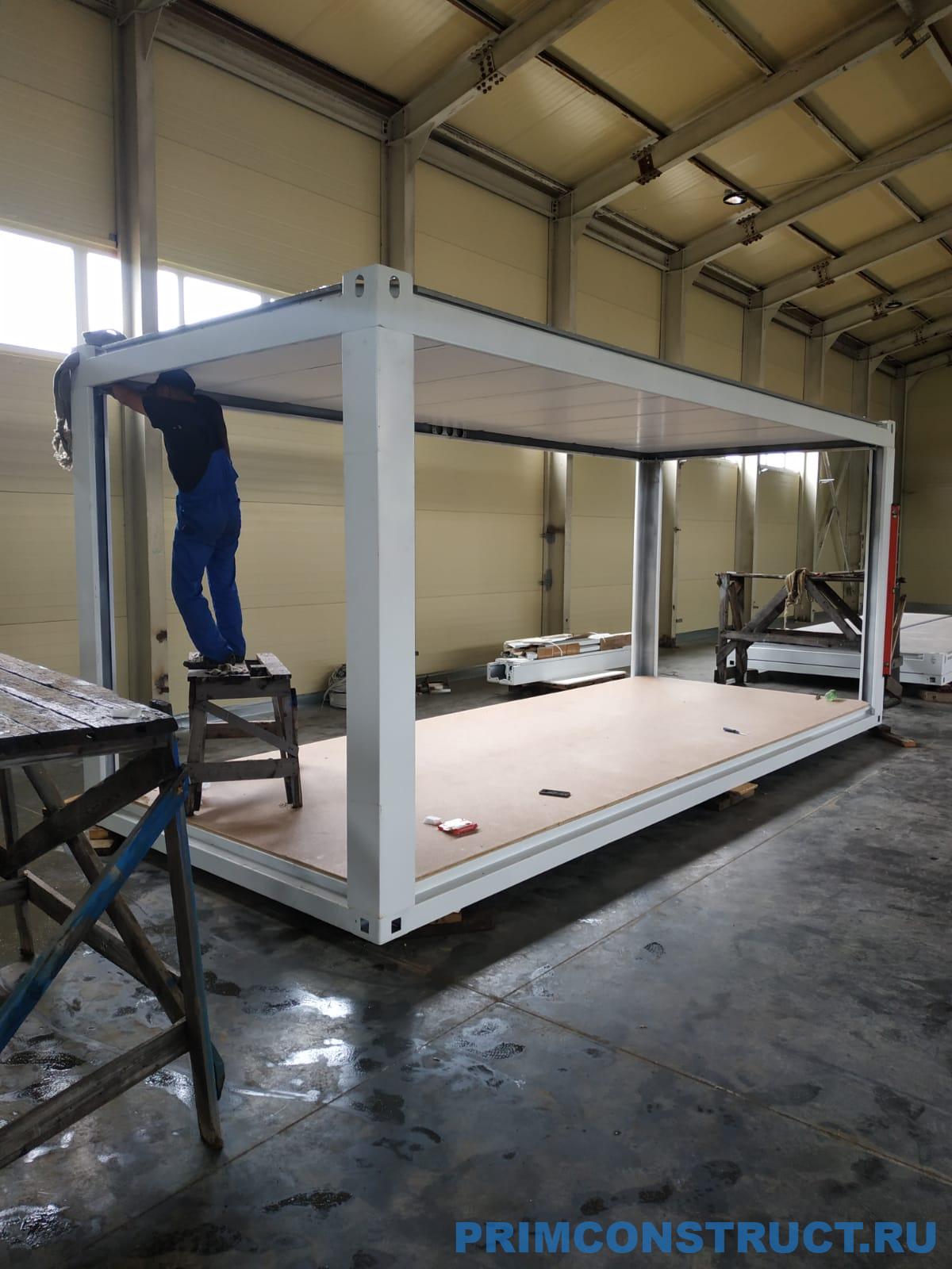 Модуль Сборно-разборный модуль "Транспак" БЕЗ СТЕН. БМ10 (2,4х2,4х2,6) — изображение 6