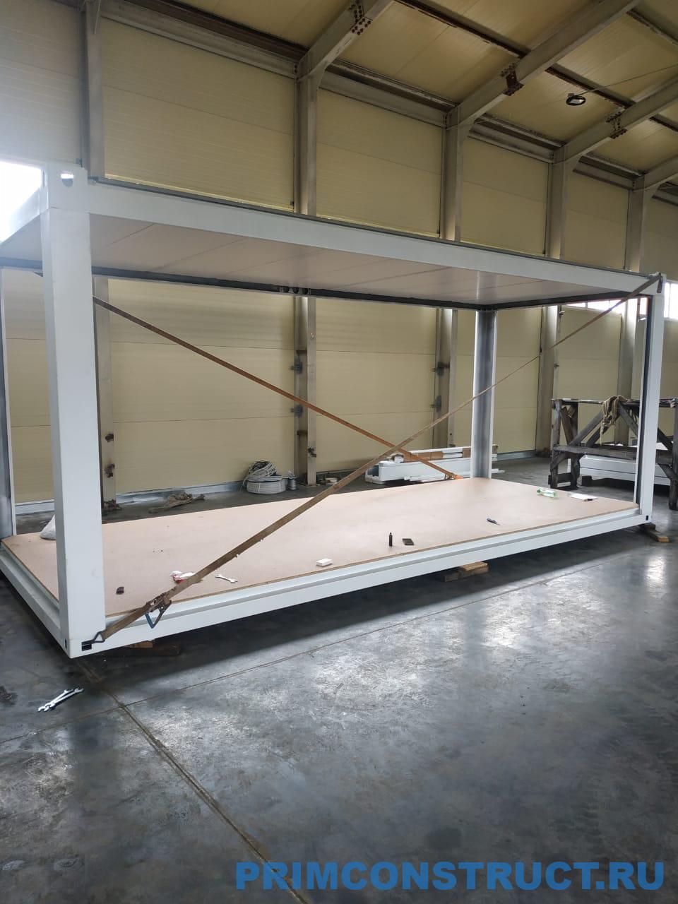 Модуль Сборно-разборный модуль "Транспак" БЕЗ СТЕН. БМ10 (2,4х2,4х2,6) — изображение 7