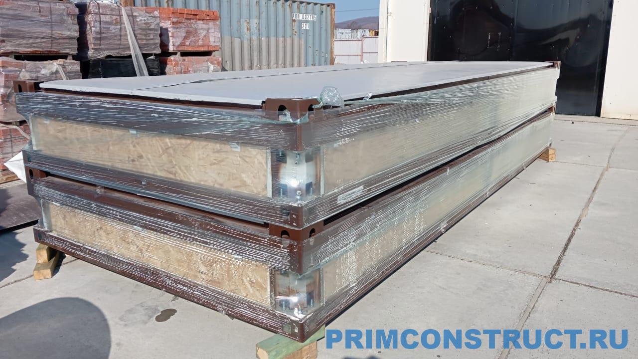 Модуль Сборно-разборный модуль "Транспак" БЕЗ СТЕН. БМ10 (2,4х2,4х2,6) — изображение 3