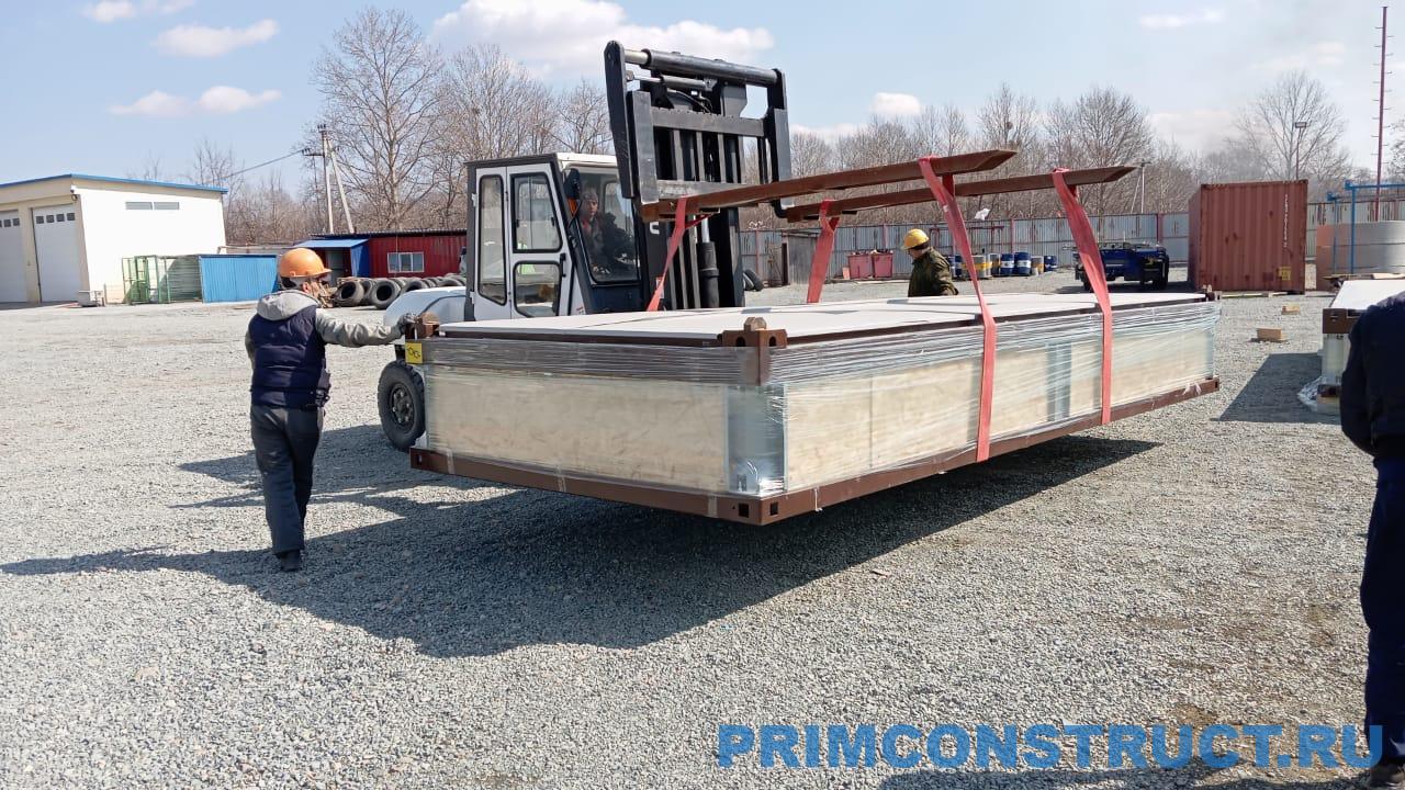 Модуль сборно-разборный (синий) (6х2,4х2,6) - Транспак — изображение 10