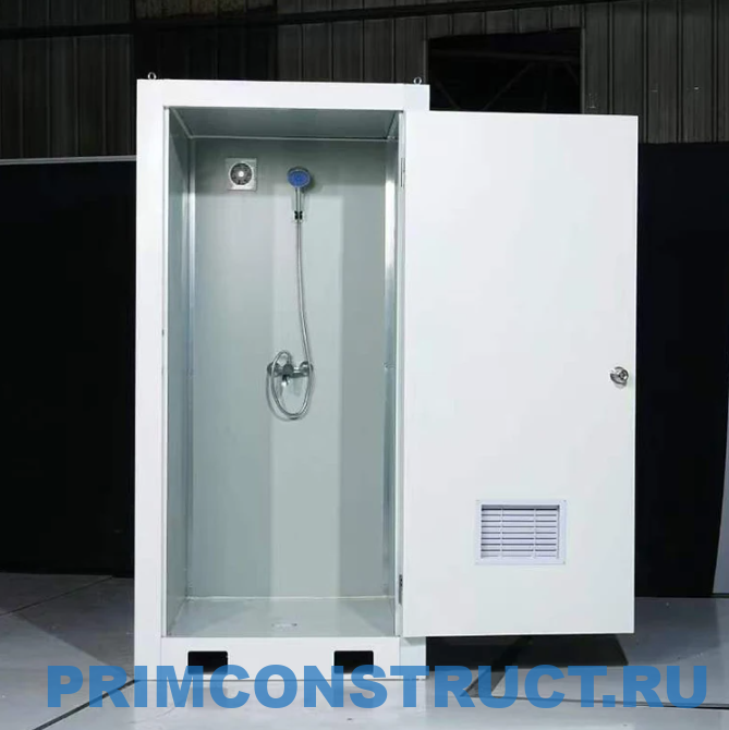 Модульный душ с раковиной (1 кабинка), 75мм (ШанФэн, Китай)
